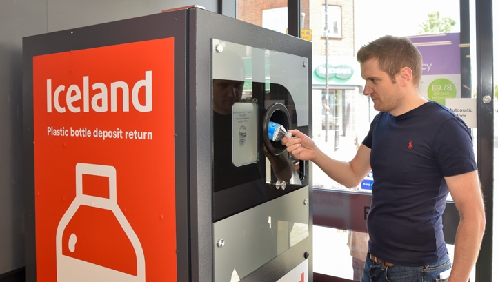 The trial will help Iceland's sustainability team better understand consumer perceptions and appetite for reverse-vending systems